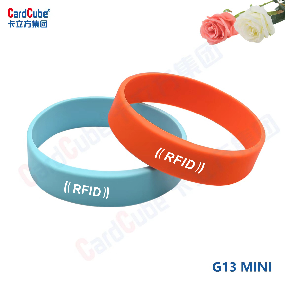 卡立方集團(tuán)G13mini超薄硅膠腕帶手環(huán) 超薄設(shè)計(jì)引領(lǐng)RFID腕帶新潮流